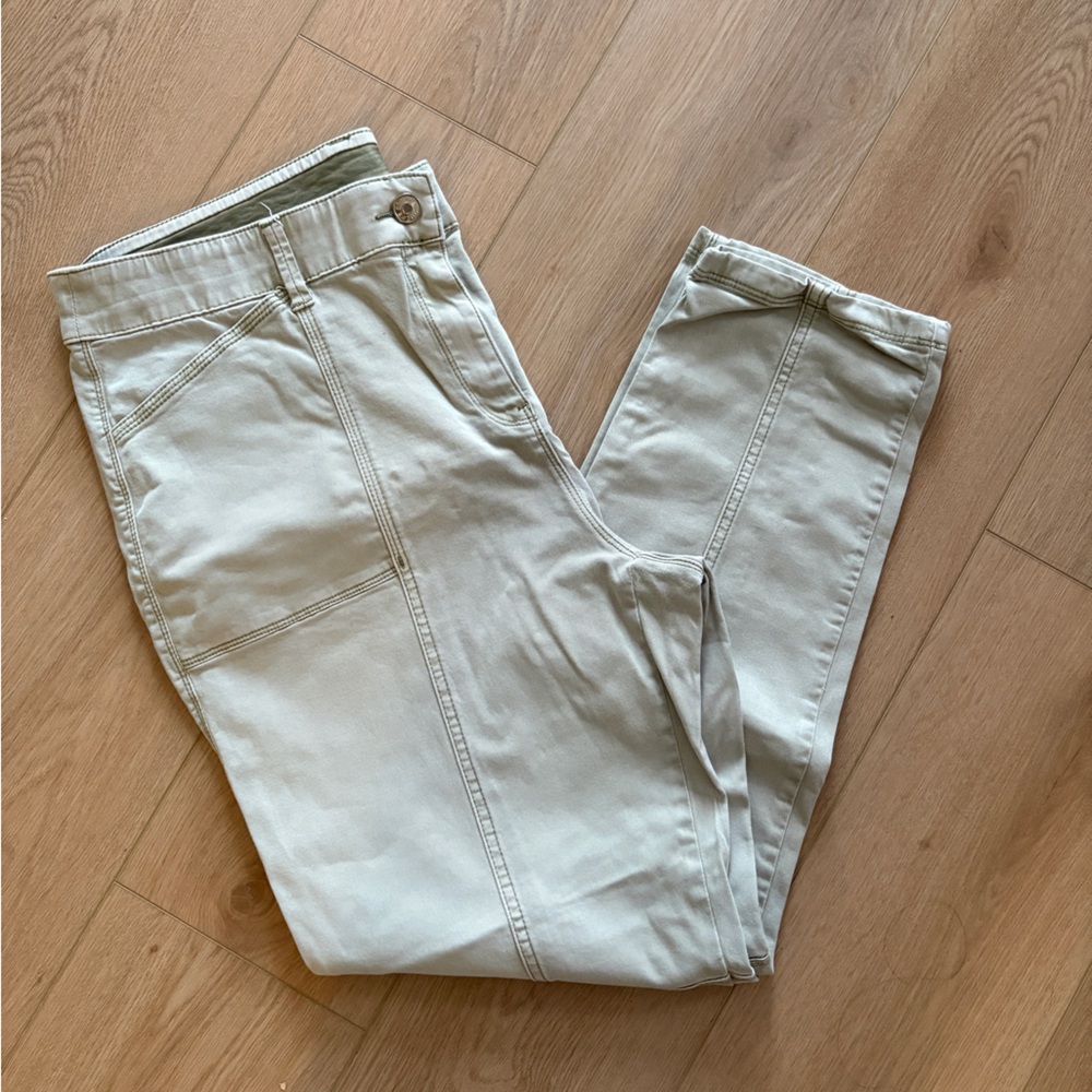 Chico's Women’s  Light Tan Chinos Size 14